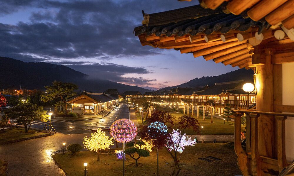 전주 왕의지밀 한옥호텔 외관