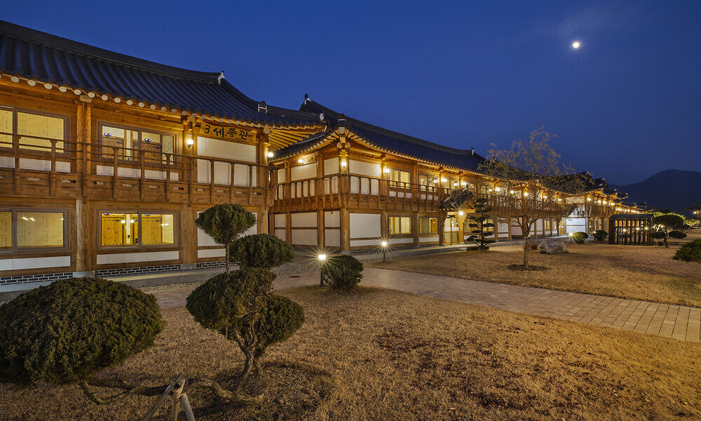 전주 왕의지밀 한옥호텔 외관