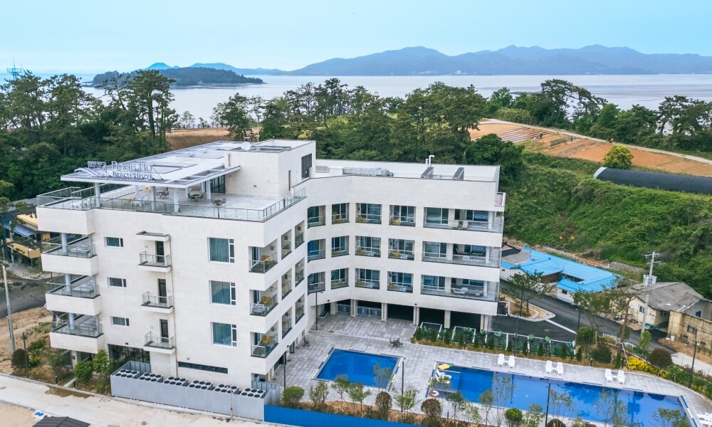 동호비치호텔 외관