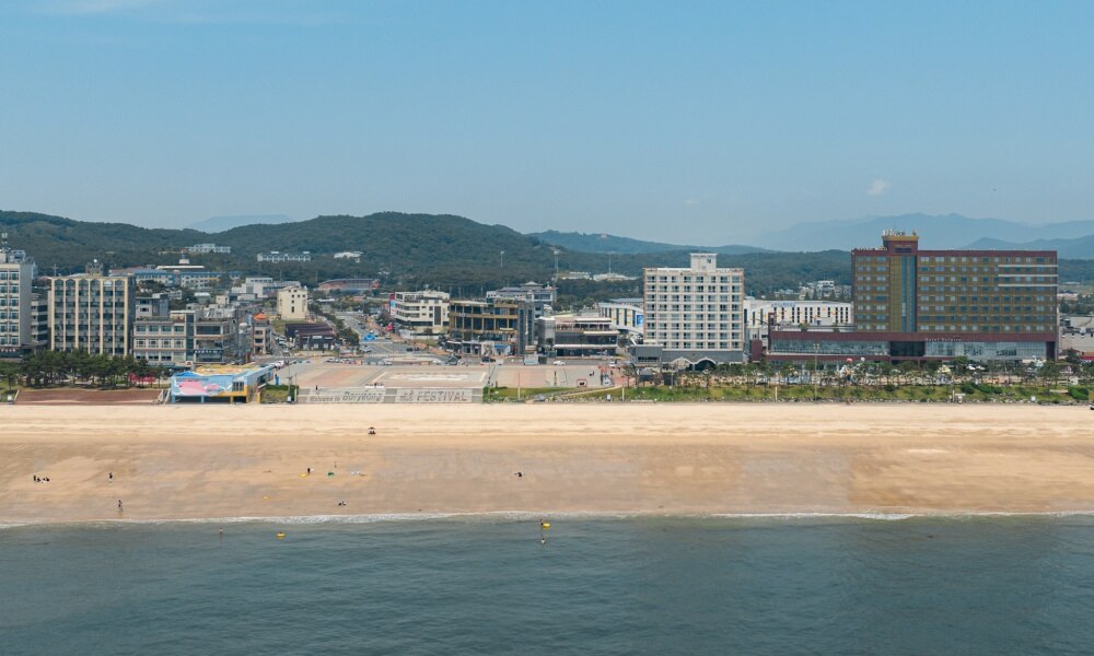 대천 머드비치호텔 전망