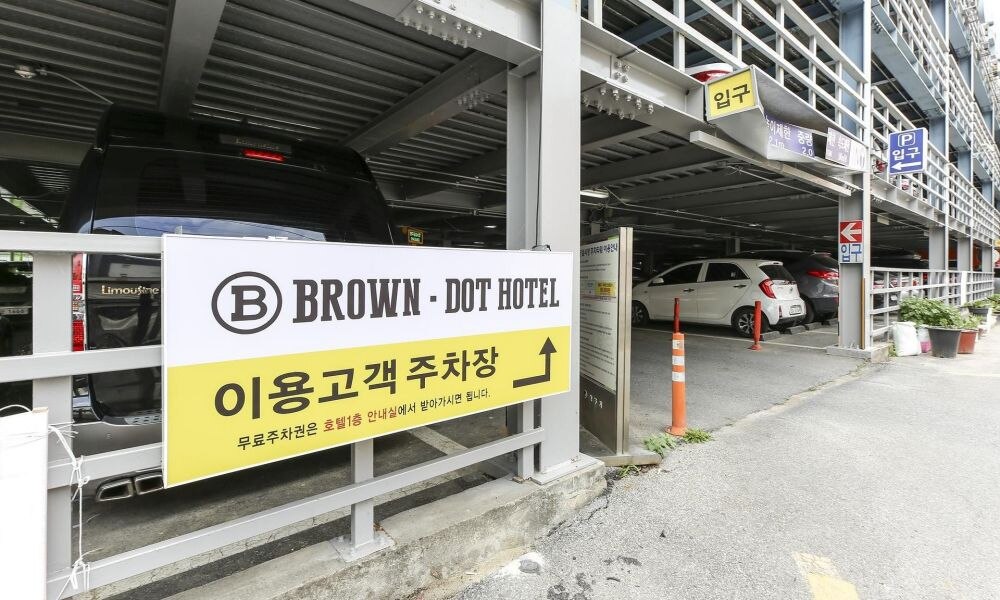 브라운도트호텔 영주중앙점 외관